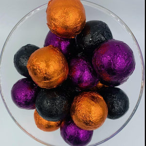 PooBombs, Halloween Party Colors, Spooky Colors, Orange-Purple-Black POOBOMBS It's the Bomb   