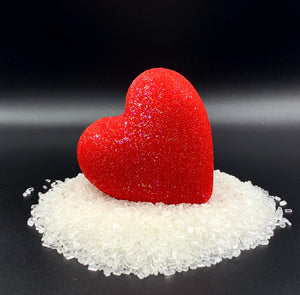 Heart Bath Bombs, Individuals 'Red Lust' CUPIDS COURT HEART BOMBS It's the Bomb Red Lust  