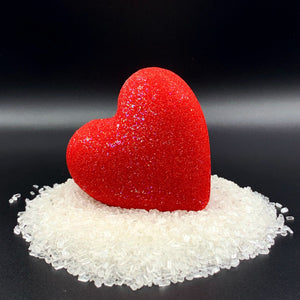 Heart Bath Bombs 'Black Velvet' CUPIDS COURT HEART BOMBS It's the Bomb 'Red Lust'  