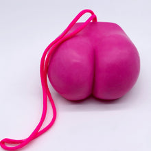 Load image into Gallery viewer, Bubble Butt &#39;Soap on a Rope&#39; Nude Butt Soap Made in the USA WHIMSICAL &amp; NAUGHTY It&#39;s the Bomb Pink Bubble Butt Soap on a Rope, Big Butt Soap  