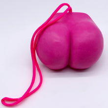 Load image into Gallery viewer, Bubble Butt &#39;Soap on a Rope&#39; Pink, Nude, Purple or Black WHIMSICAL &amp; NAUGHTY It&#39;s the Bomb Pink  