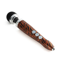 Load image into Gallery viewer, doxy wand rechargeable small vibrator wireless massager tiger design cordless 3R