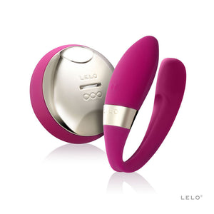 LELO Tiani 2 - Cerise, Black or Deep Rose, Hands Free Remote Controlled couples massager vibrator