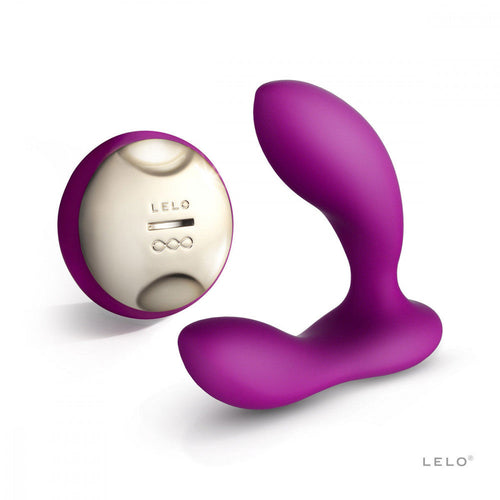 Prostate Massager Butt Plug Vibrator with Wireless Remote Controller Deep Rose