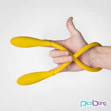 Load image into Gallery viewer, Double Ended &#39;PicoBong Transformer&#39; Yellow Vibrator NOVELTIES Entrenue Yellow PicoBong  
