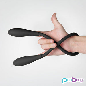 Double Ended 'PicoBong Transformer' Vibrator Black Color NOVELTIES Entrenue Black PicoBong  