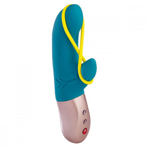 Vibrator Mini, Fun Factory 'Amorino' Petrol Blue Stimulation Band