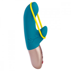 Vibrator Mini, Fun Factory 'Amorino' Petrol Blue Stimulation Band