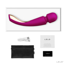 Load image into Gallery viewer, Vibration Wand Massager Large Vibrator &#39;LELO &#39;Smart Wand 2&#39; Black, Aqua &amp; Rose Massager Entrenue Vibration Wand Massager &#39;LELO Smart Wand 2&#39; Large - Rose  