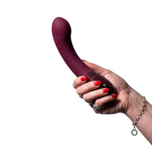 Load image into Gallery viewer, g-spot Vibrator Treble and Bass Vibration sex toy Massager soft gel tip NEW! &#39;Hot Octopuss Kurve&#39; Massager