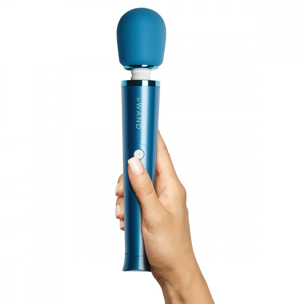 Le Wand Vibrator Petite Wand - Violet Massager Entrenue Blue  