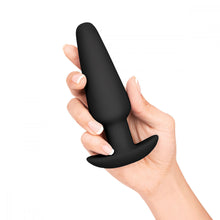 Load image into Gallery viewer, Butt Plug, Anal Play Cleaning and Training Set by B-Vibe Black Set Massager