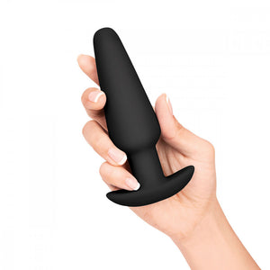 Butt Plug, Anal Play Cleaning and Training Set by B-Vibe Black Set Massager