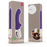 Load image into Gallery viewer, Fun Factory &#39;Tiger G5&#39; Toy- India Red, Violet Purple, Petrol Blue &amp; Black FREE GIFT! Massager Entrenue   