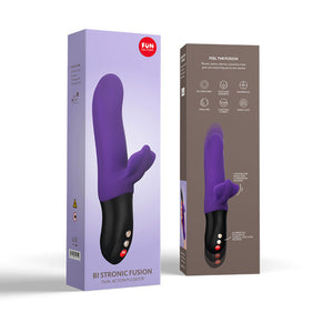 Bi Stronic Fusion vibrator packaging India Red & Candy Rose by fun factory FREE GIFT with purchase