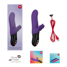 Load image into Gallery viewer, Bi Stronic Fusion vibrator purple by fun factory FREE GIFT with purchase