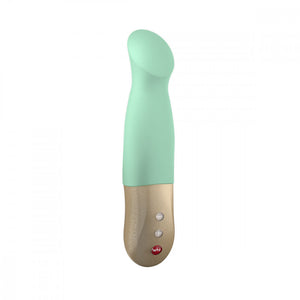 Sundaze thrusting g-spot vagina Vibe Pistachio Green Pulsing, Stroking Tapping Vibrator Fun Factory