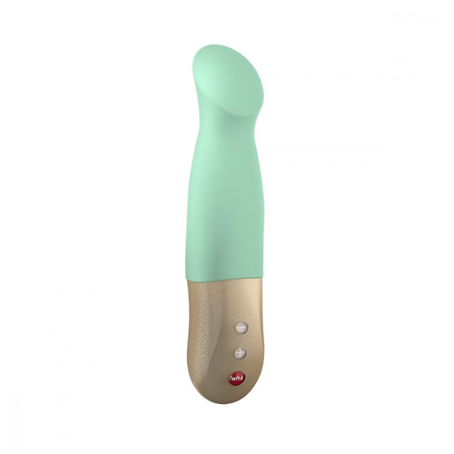 Sundaze thrusting g-spot vagina Vibe Pistachio Green Pulsing, Stroking Tapping Vibrator Fun Factory