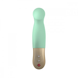 Sundaze thrusting g-spot vagina Vibe Pistachio Green Pulsing, Stroking Tapping Vibrator Fun Factory