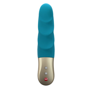 thrusting petite vibrator waterproof penetration sex toy fun factory ocean blue stronic petite