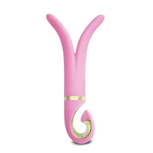 Gvibe3 vibrator 3 Motors, Couples Vibrator g-spot vibrator, prostate vibrator, anal sex vibe Pink by Gvibe 
