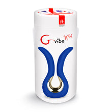 Load image into Gallery viewer, Mini blue Vibrator, Gvibe Men prostate vibrator, Women g-spot vibrator, Mini Vibrator, Men or Women vibrator, prostate vibrator blue