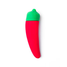 Load image into Gallery viewer, Emoji Vibes: EGGPLANT, Strawberry, Chickie, Chili Pepper, Pickle, Queeni, Cherry &amp; Banana Massage &amp; Relaxation It&#39;s the Bomb® Chili Pepper Vibe  