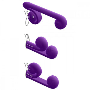 Snail Vibe - Purple Snail (pg) Massager Entrenue   