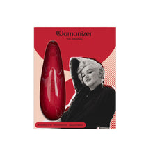 Load image into Gallery viewer, Marilyn Monroe Womanizer pleasure air clit stimulator clitoral sex vibrator vivid red special edition