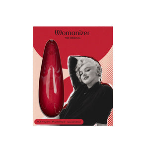 Marilyn Monroe Womanizer pleasure air clit stimulator clitoral sex vibrator vivid red special edition