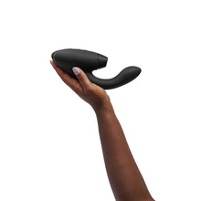 Load image into Gallery viewer, Womanizer duo 2 air clitoral stimulator powerful g-spot vibrator pleasure air black