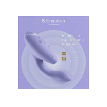 Load image into Gallery viewer, Womanizer duo 2 air clitoral stimulator powerful g-spot vibrator pleasure air lilac purple