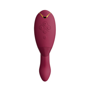 Womanizer duo 2 air clitoral stimulator powerful g-spot vibrator pleasure air Bordeaux red