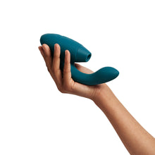Load image into Gallery viewer, Womanizer duo 2 air clitoral stimulator powerful g-spot vibrator pleasure air Petrol Blue
