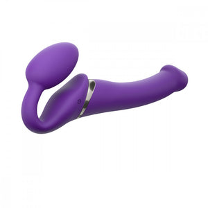 Strap-on-Me® Vibrator Vibe Medium Size Purple with Remote Massager Entrenue   