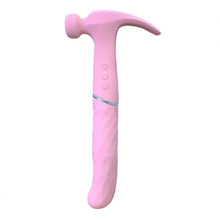 Load image into Gallery viewer, pink hammer vibrator sweet Love Hamma sex toy Vibrator Curved or Straight handle Vibrating Handle Black, Pink or Blue Vibrator