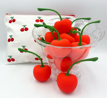 Load image into Gallery viewer, Cherry Bomb Vibrator Massager w cosmetic bag in gift box