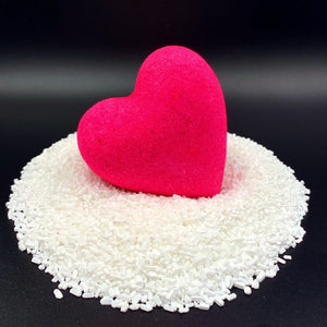Heart Bath Bombs, 'Party Hearty' White w/ Sprinkles CUPIDS COURT HEART BOMBS It's the Bomb Vivid Pink 'Unicorn'  