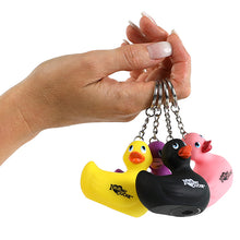 Load image into Gallery viewer, Duckie Black Paris Massager Bath Toy Duck bath massager It&#39;s the Bomb   