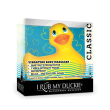 Load image into Gallery viewer, Duckie Classic Yellow Vibration Massager Bath Toy Duck massager It&#39;s the Bomb   