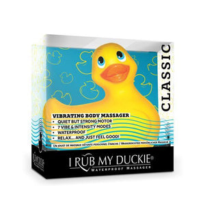 Duckie Classic Black Massager Bath Toy duck massager It's the Bomb   