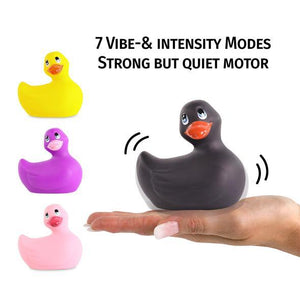 Duckie Classic Black Massager Bath Toy duck massager It's the Bomb   