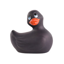 Load image into Gallery viewer, Duckie Black Paris Massager Bath Toy Duck bath massager It&#39;s the Bomb   