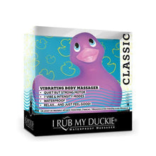 Load image into Gallery viewer, Duckie Purple Classic Bath Massager Toy Bath &amp; Body It&#39;s the Bomb   