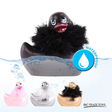 Load image into Gallery viewer, Duckie Sparkling Silver Paris Massager Bath Toy Bath &amp; Body It&#39;s the Bomb   