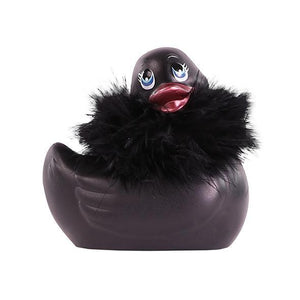 Duckie Gorgeous Gold Paris Vibration Massager Bath Toy Massager It's the Bomb Chic Black Duckie Paris 'I Rub My Duckie® Duck Massager  