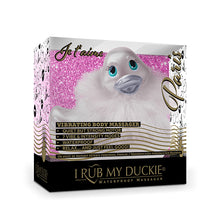 Load image into Gallery viewer, Duckie Black Paris Massager Bath Toy Duck bath massager It&#39;s the Bomb   