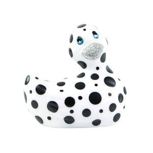 Duckie Polka Dot & Pink Massager Bath Toy Bath & Body It's the Bomb White & Black Polka Dots  