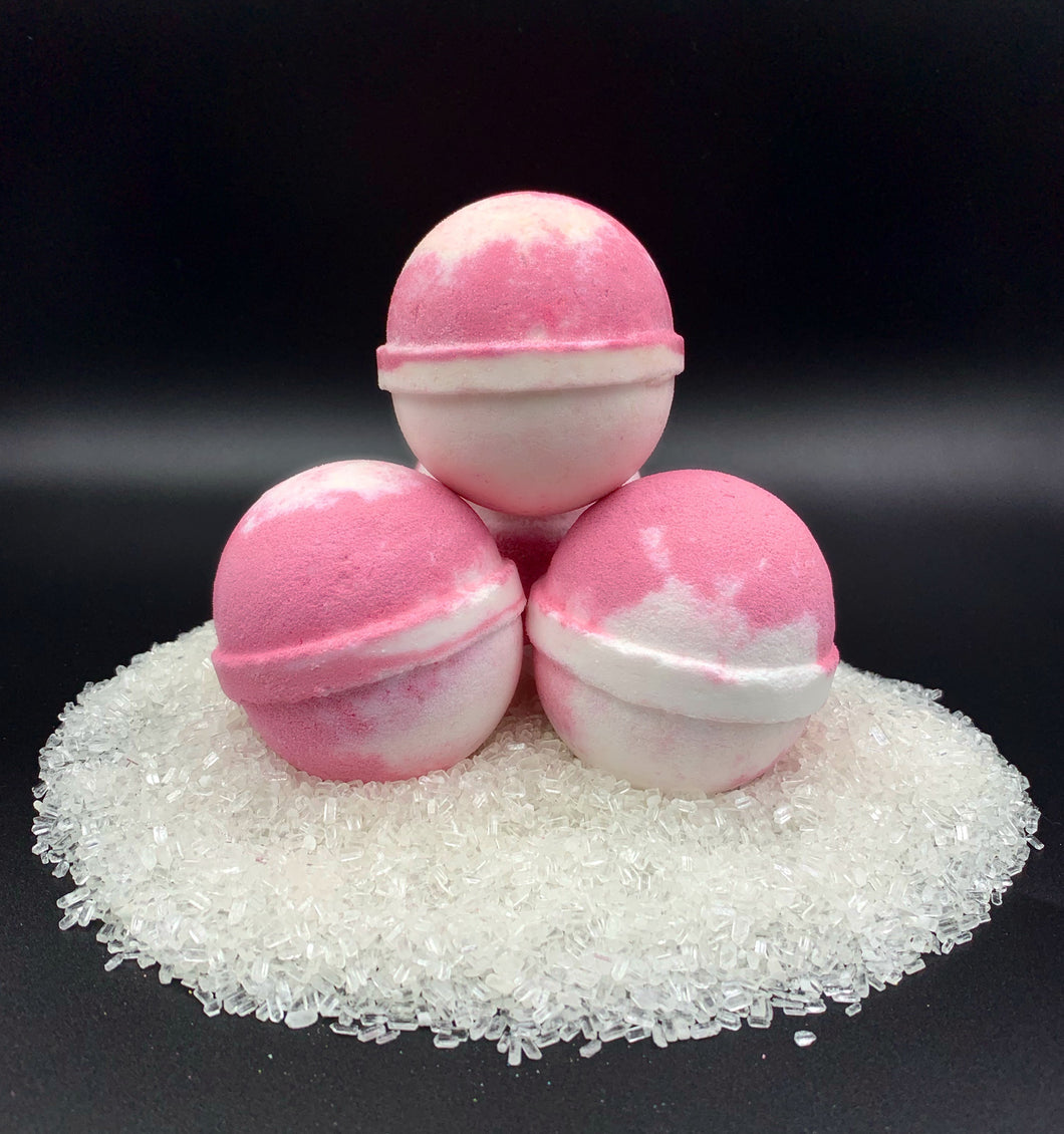 Bath Bomb Breast Cancer Awareness Pink Fizzies 'Strawberry Fluffer' BATH BOMB GIFT SETS It's the Bomb 1 'Strawberry Fluffer' Bath Bomb  