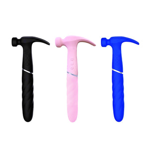 hammer vibrator sweet Love Hamma sex toy Vibrator Curved or Straight handle Vibrating Handle Black, Pink or Blue Vibrator